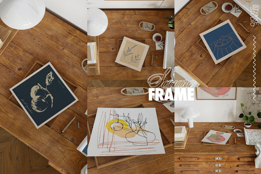 PAPER NO. 41 | Frame Mockup Set