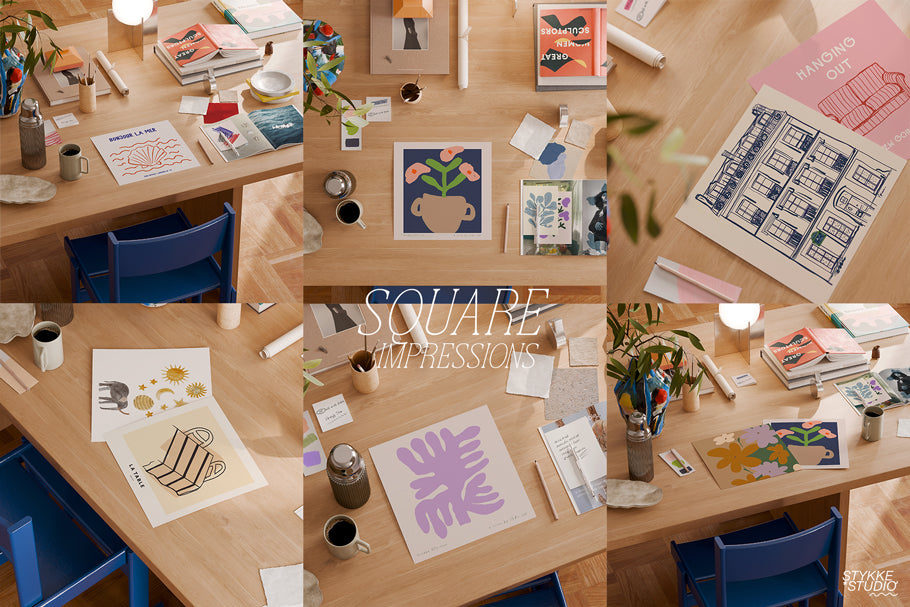 STUDIO STILL NO. 96 | Poster Mockup Set