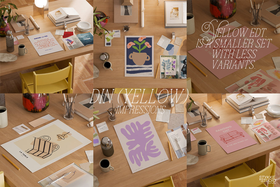 STUDIO STILL NO. 96 | Poster Mockup Set
