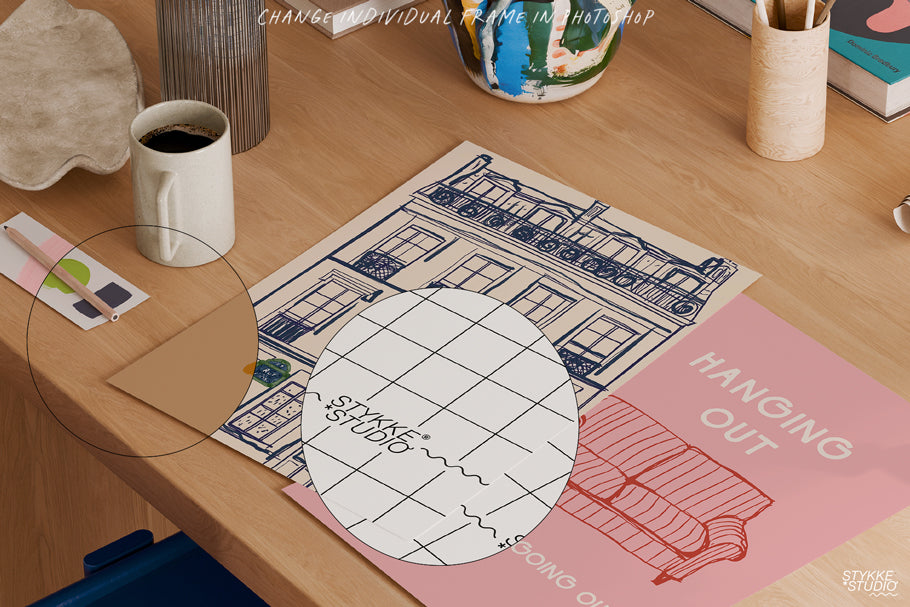 STUDIO STILL NO. 96 | Poster Mockup Set