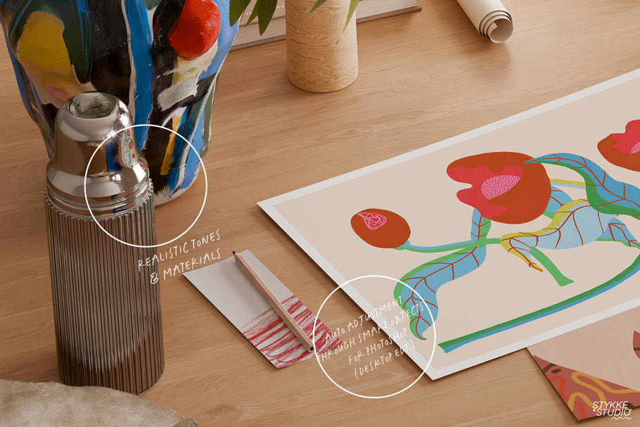 STUDIO STILL NO. 96 | Poster Mockup Set