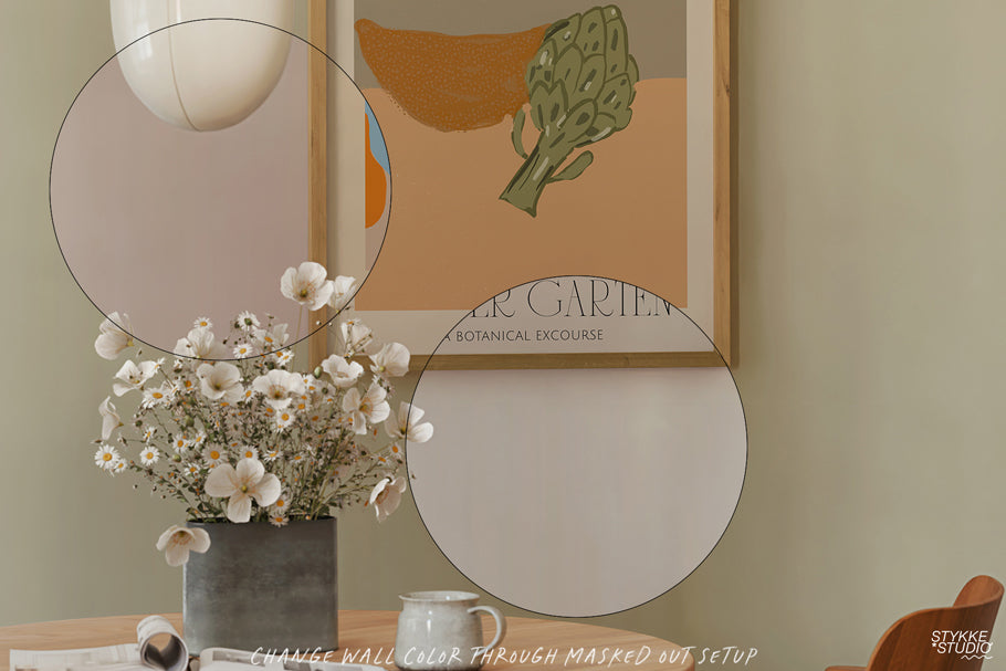 NORDIC WOOD NO. 99 | Frame & Poster Mockup Set