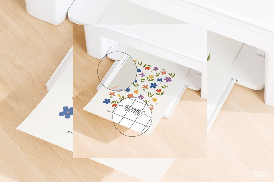 Printable Paper Mockup | STYKKE STUDIO® BASICS