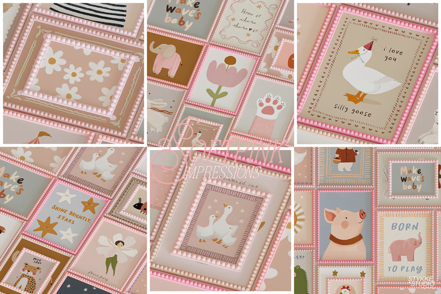 BOBBIN FRAMES NO. 95 | Frame Mockup Set