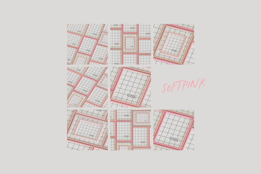 BOBBIN FRAMES NO. 95 | Frame Mockup Set
