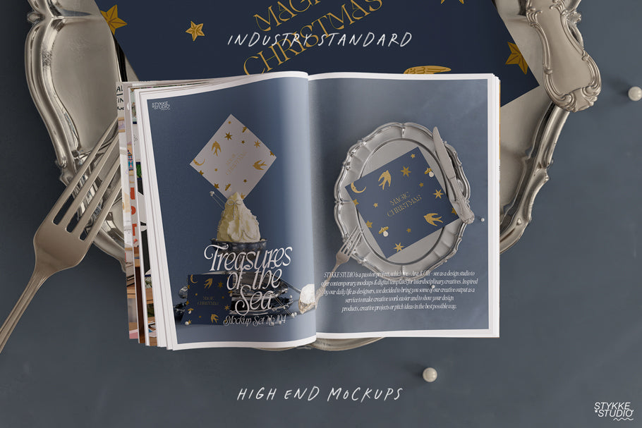 TEASURES OF THE SEA NO. 104 | Paper Mockup Set