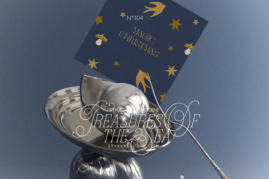 TEASURES OF THE SEA NO. 104 | Paper Mockup Set