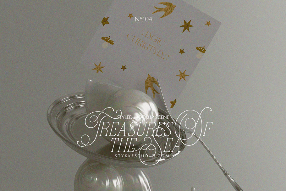 TEASURES OF THE SEA NO. 104 | Paper Mockup Set