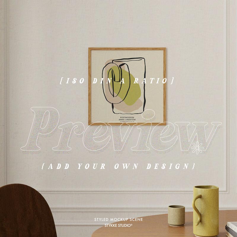 Olive No. 1 | Frame Mockup 561