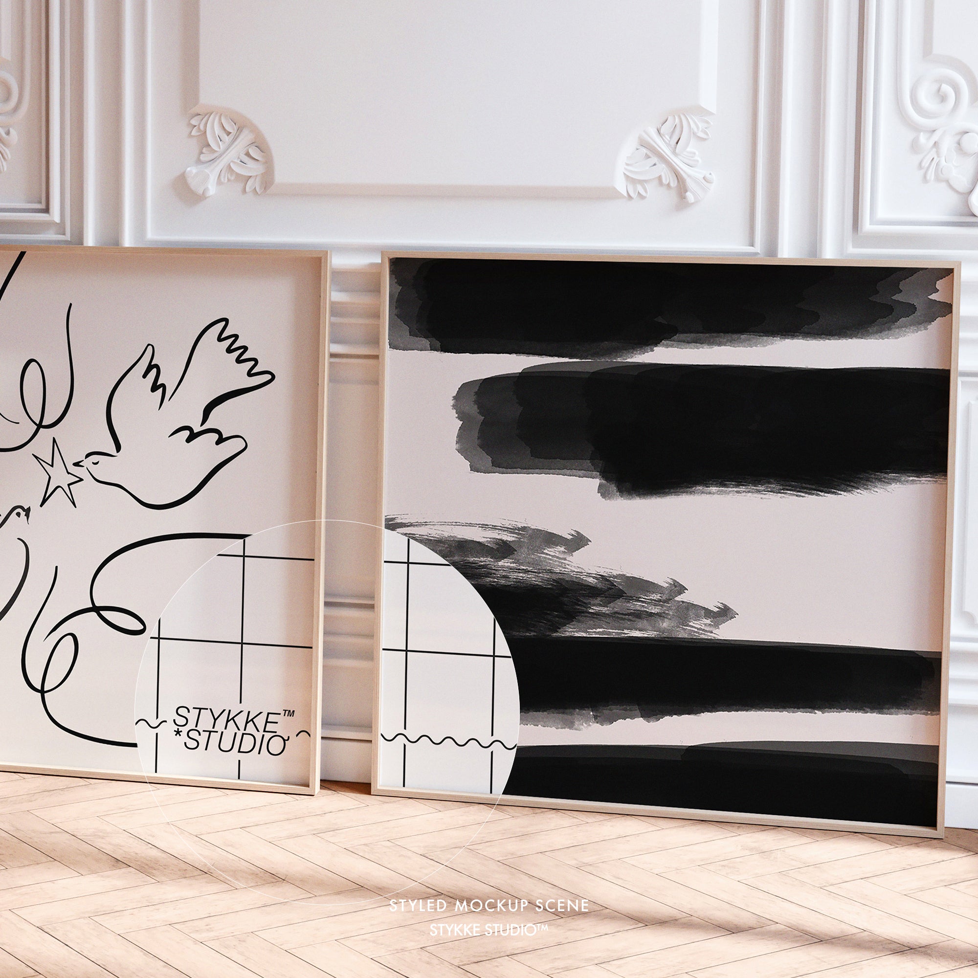 Journée en couleur | Square Frame Mockup Duo 56