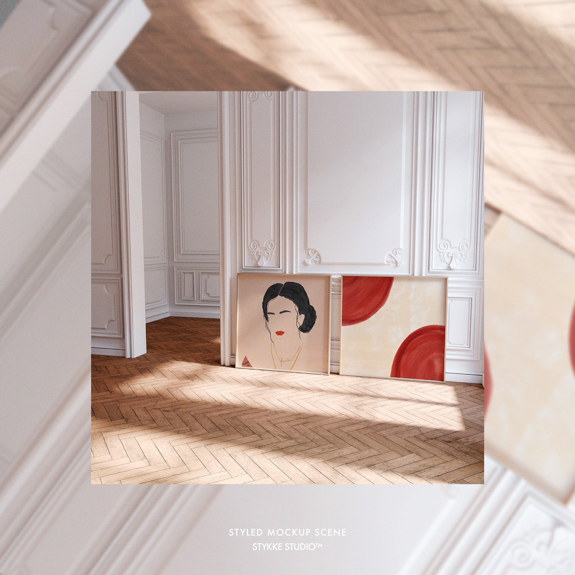 Journée en couleur | Square Frame Mockup Duo 56