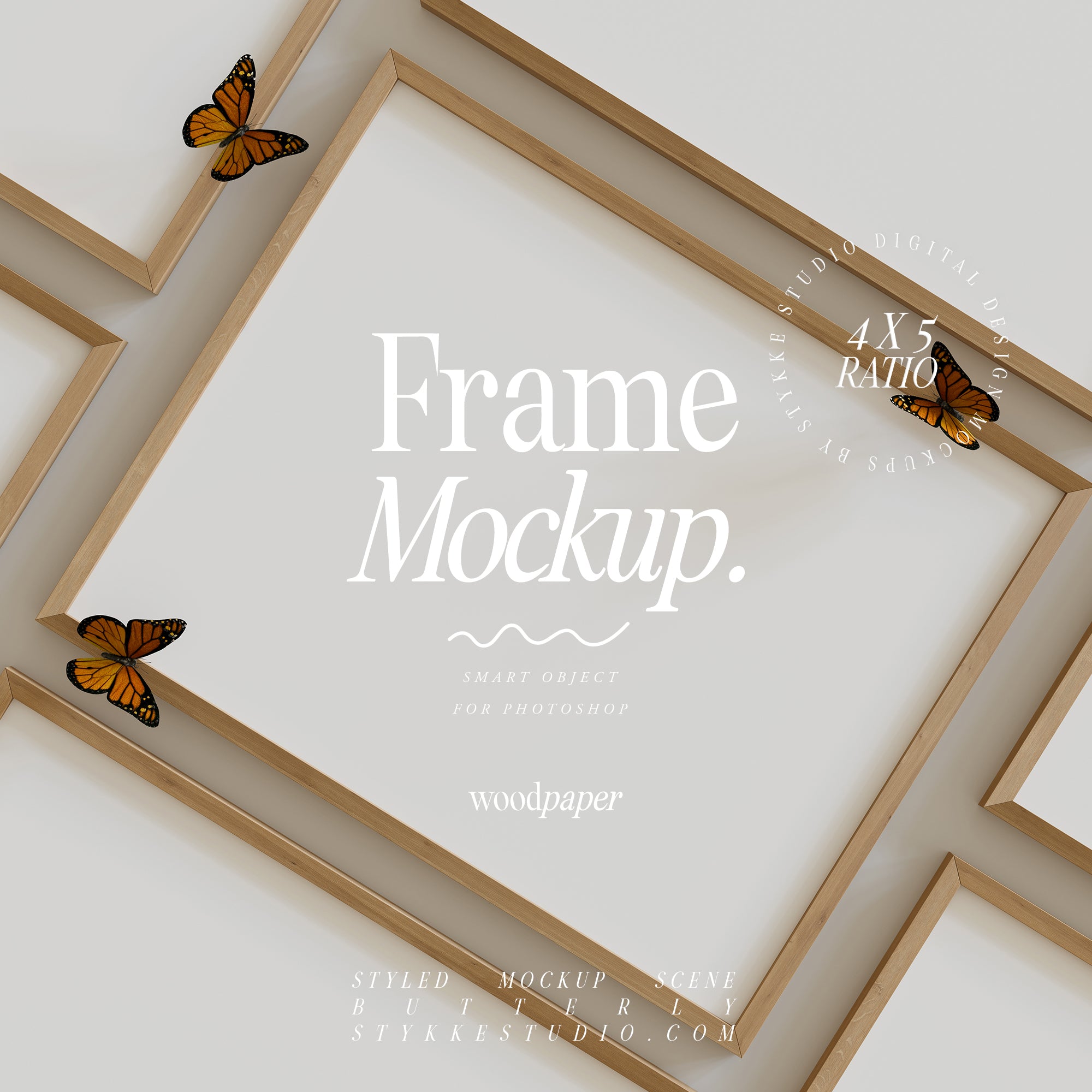 Frame Mockup | Butterfly Gallery 03