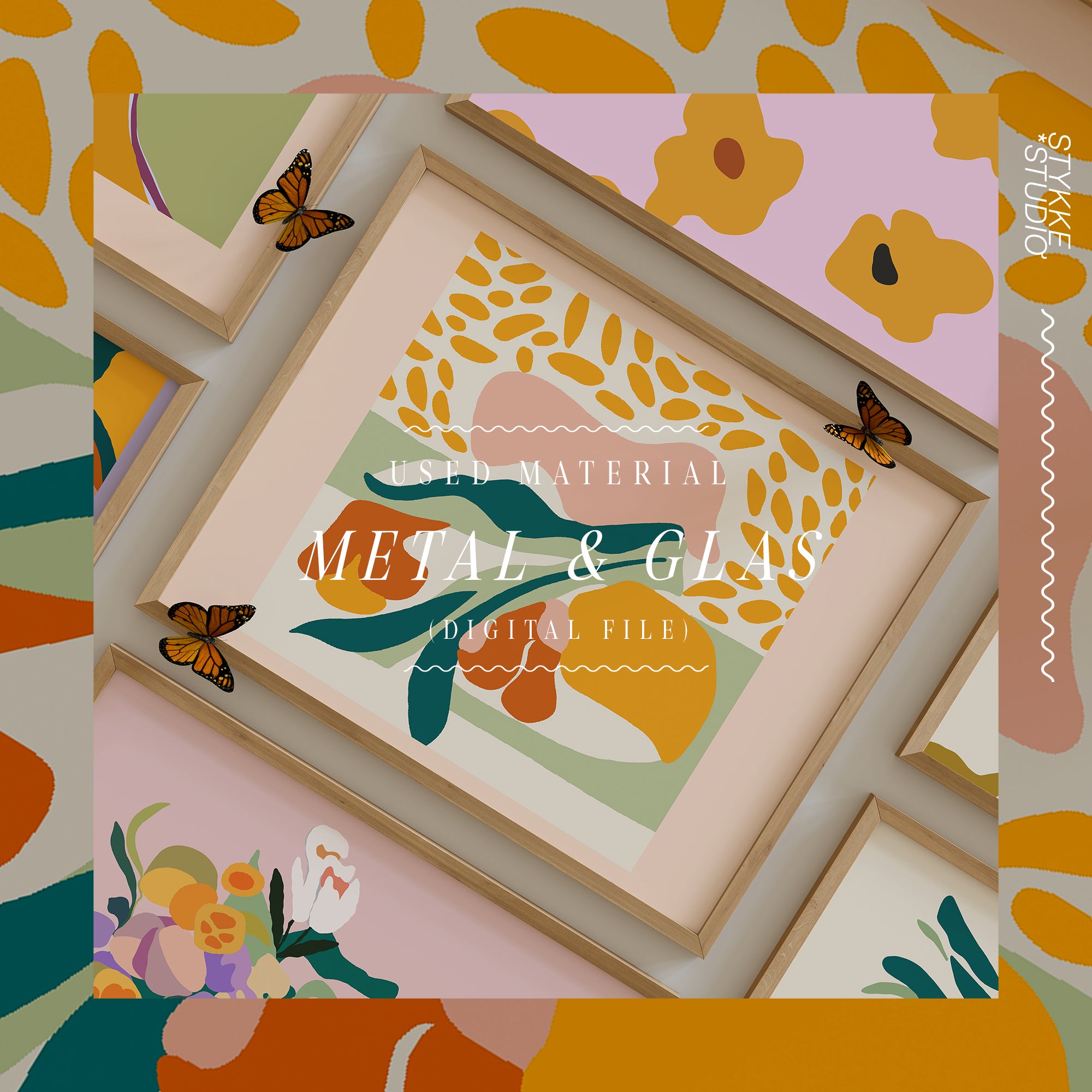 Frame Mockup | Butterfly Gallery 03