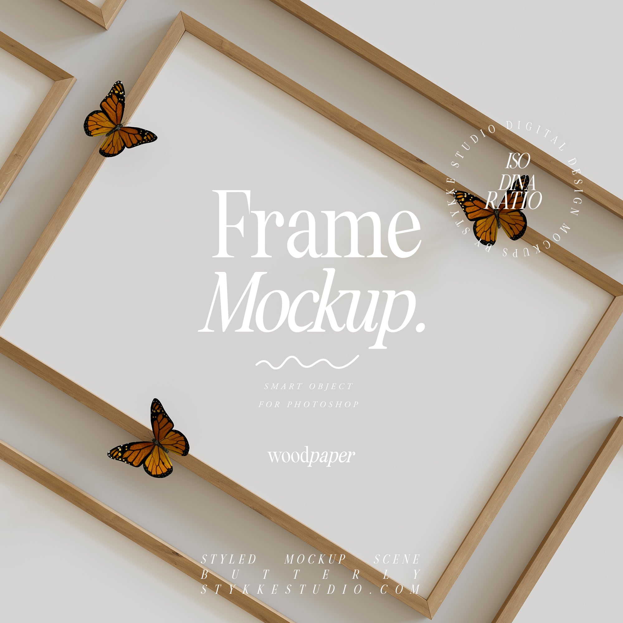 Frame Mockup | Butterfly Gallery 01