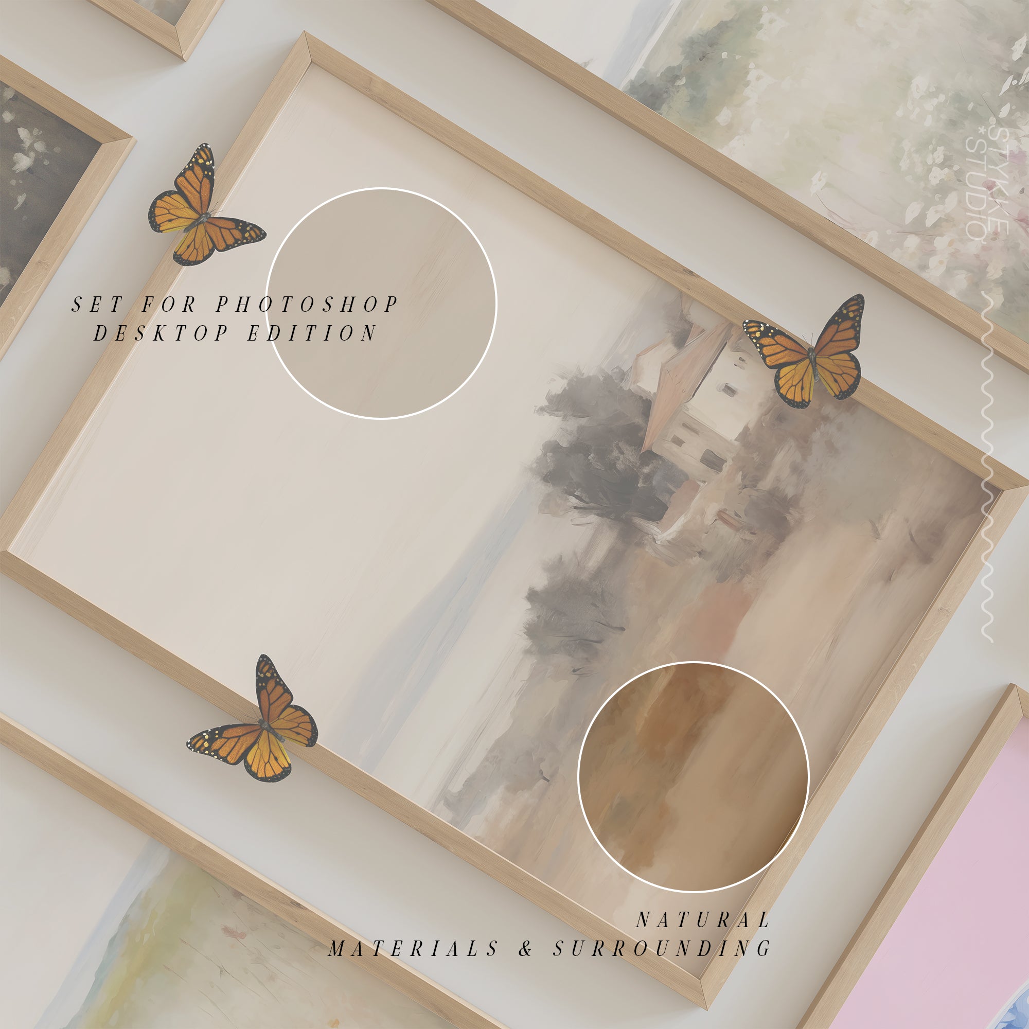 Frame Mockup | Butterfly Gallery 01