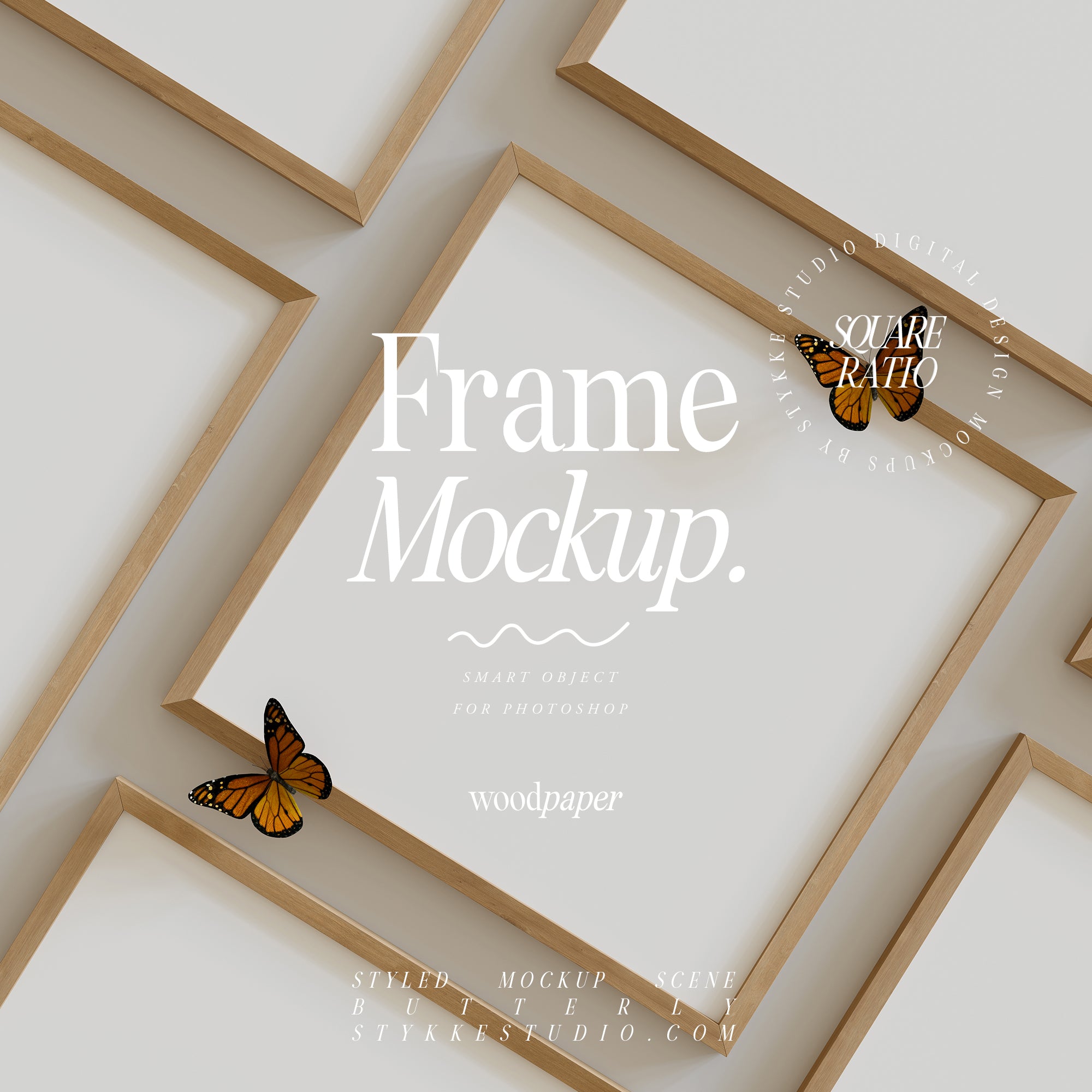 Frame Mockup | Butterfly Gallery 02