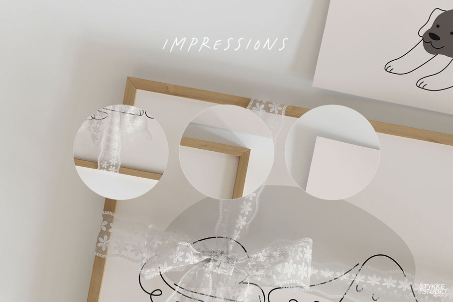 GIFTING NO. 103 | Frame Mockup Set