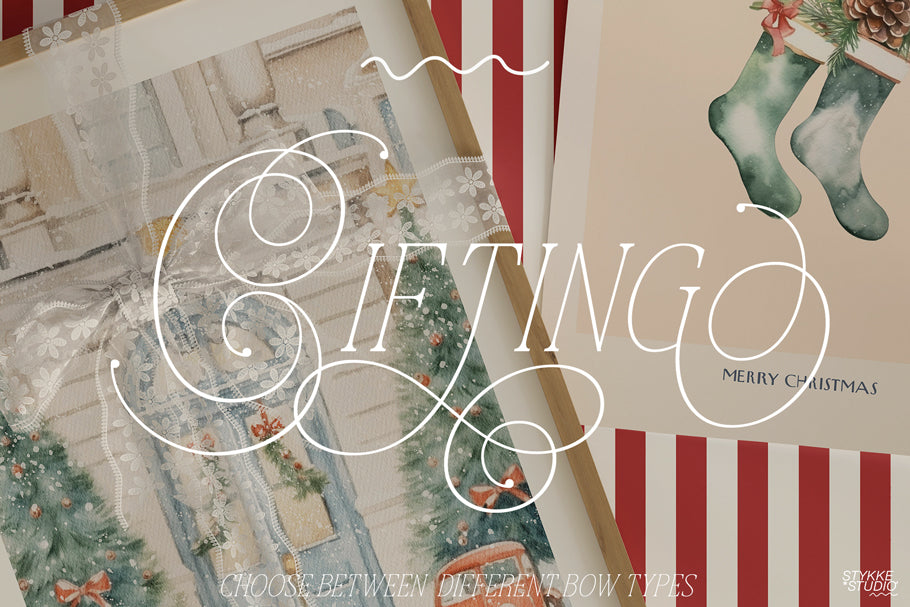 GIFTING NO. 103 | Frame Mockup Set