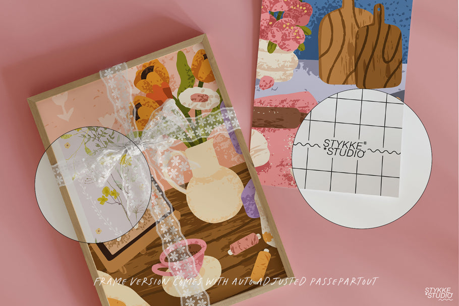 GIFTING NO. 103 | Frame Mockup Set