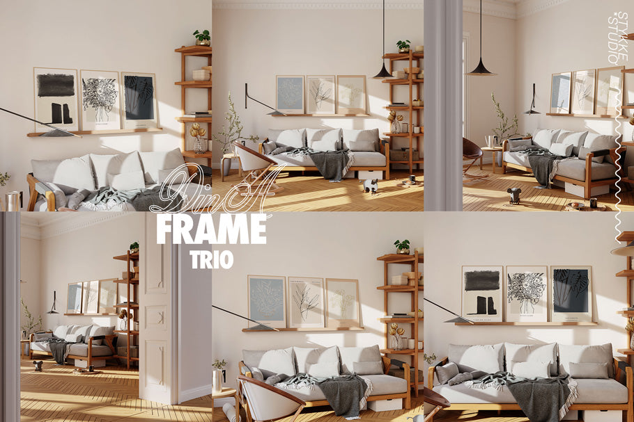 COZY NO. 36 | Frame Mockup Set