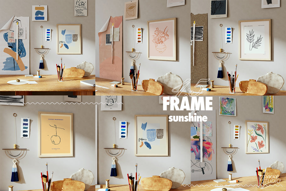 FINESSE NO. 49 | Frame Mockup Set