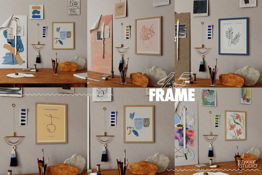 FINESSE NO. 49 | Frame Mockup Set