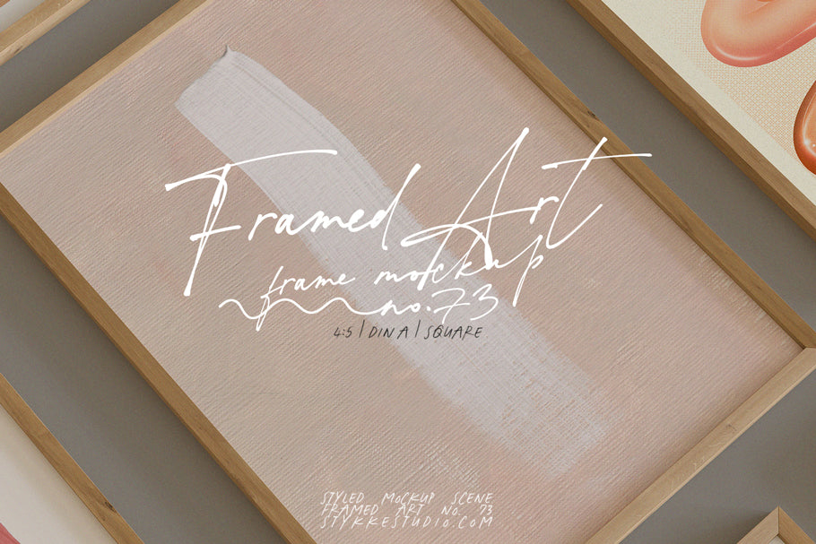 FRAMED ART NO. 73 | Frame Mockup Set