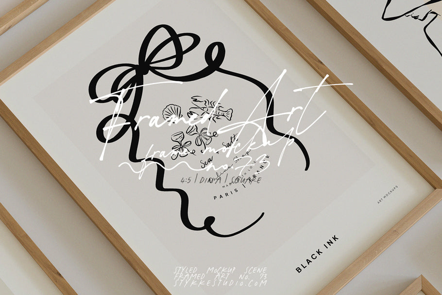 FRAMED ART NO. 73 | Frame Mockup Set