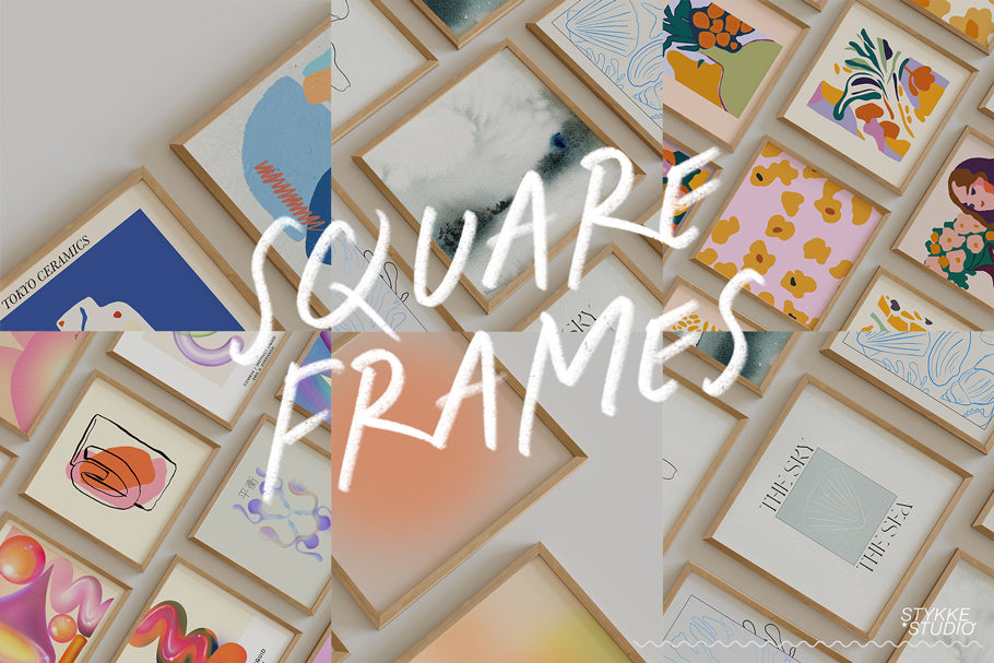 FRAMED ART NO. 73 | Frame Mockup Set