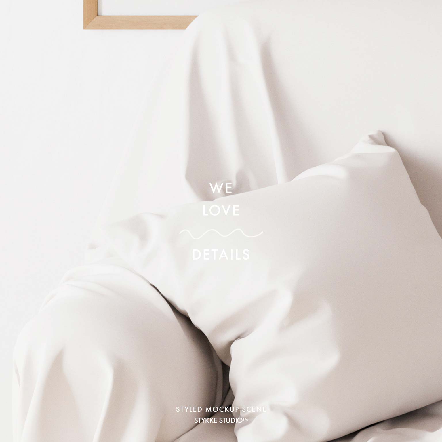 Gallery Wall Frame Mockup | Linen Cover 3