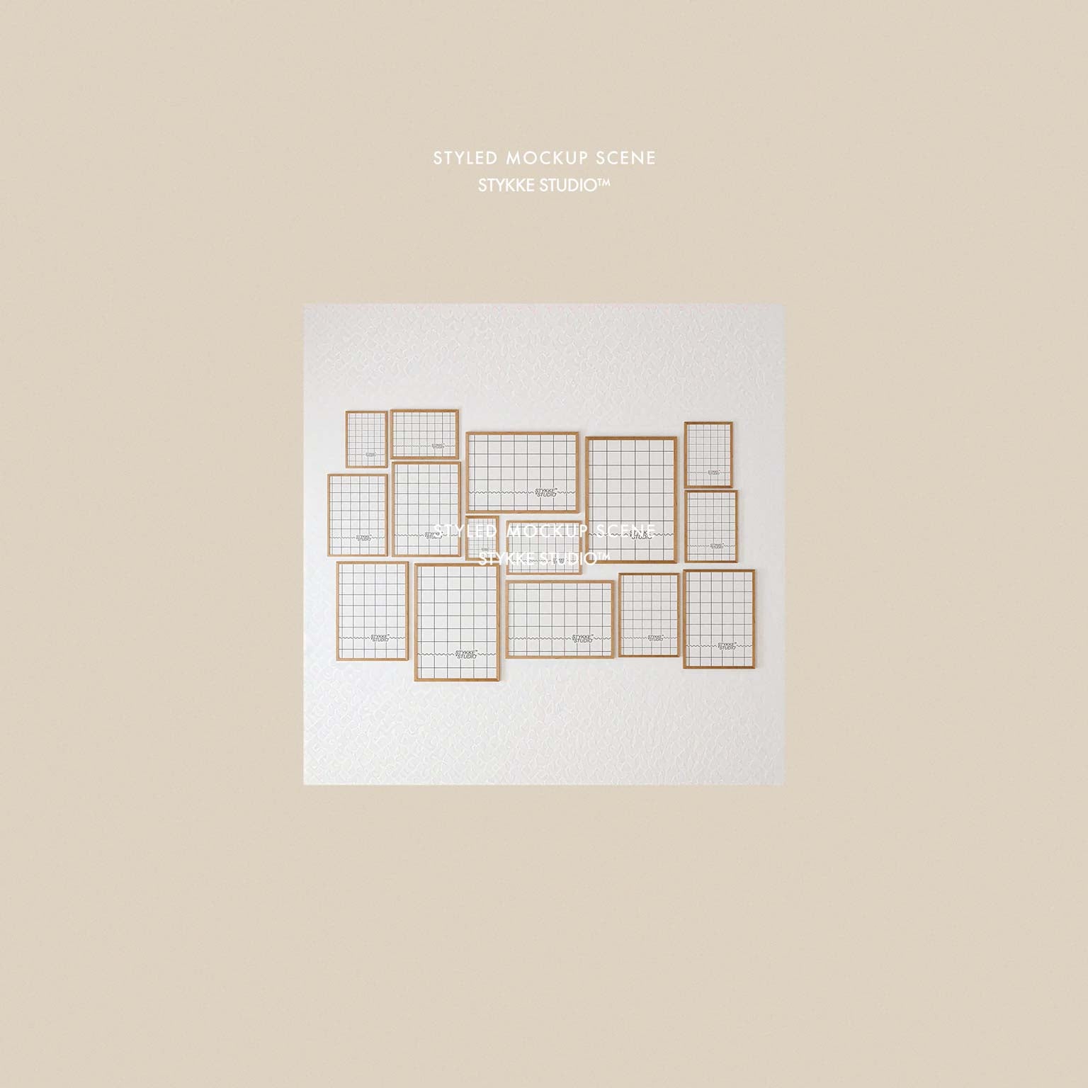 Gallery Wall Frame Mockup | Soft Light 1