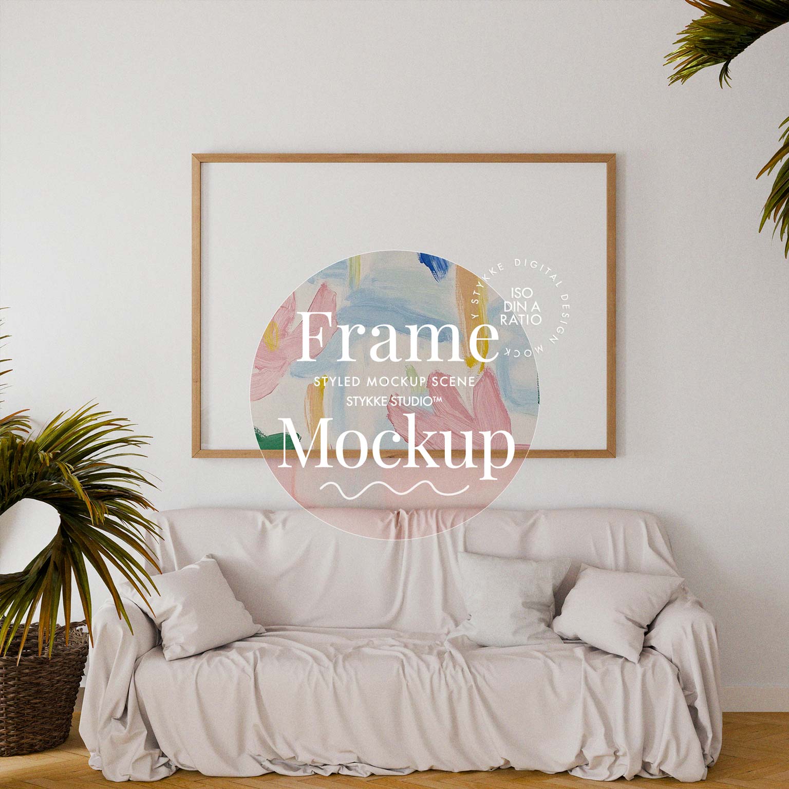 Frame Mockup | Tropical Linen 4