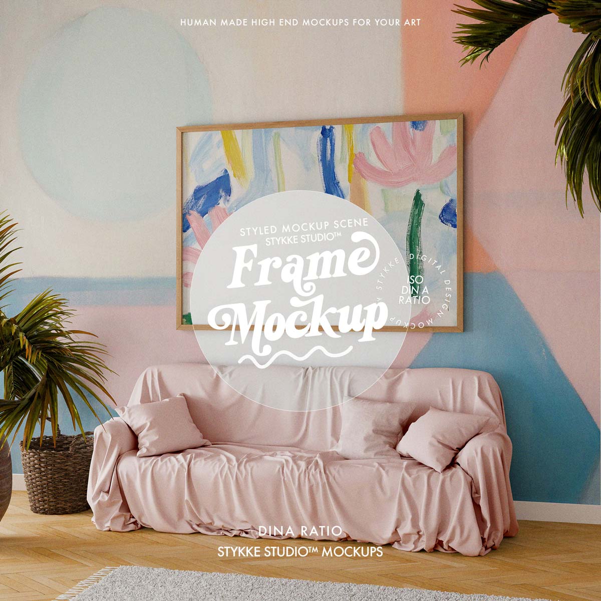 Frame Mockup | Tropical Linen 5