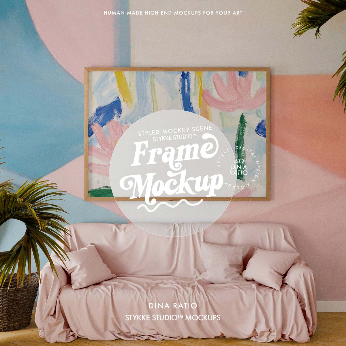 Frame Mockup | Tropical Linen 4