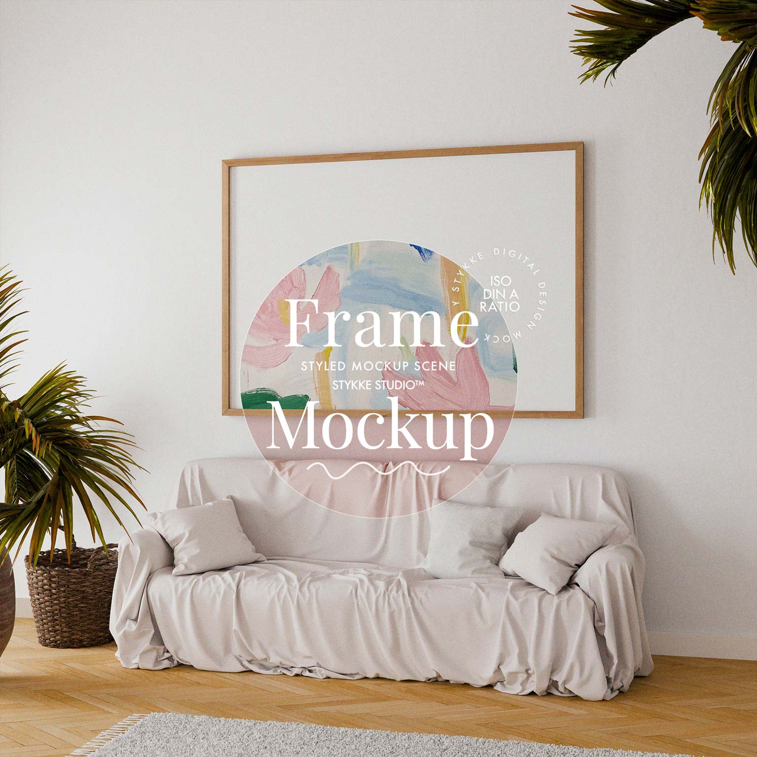 Frame Mockup | Tropical Linen 5