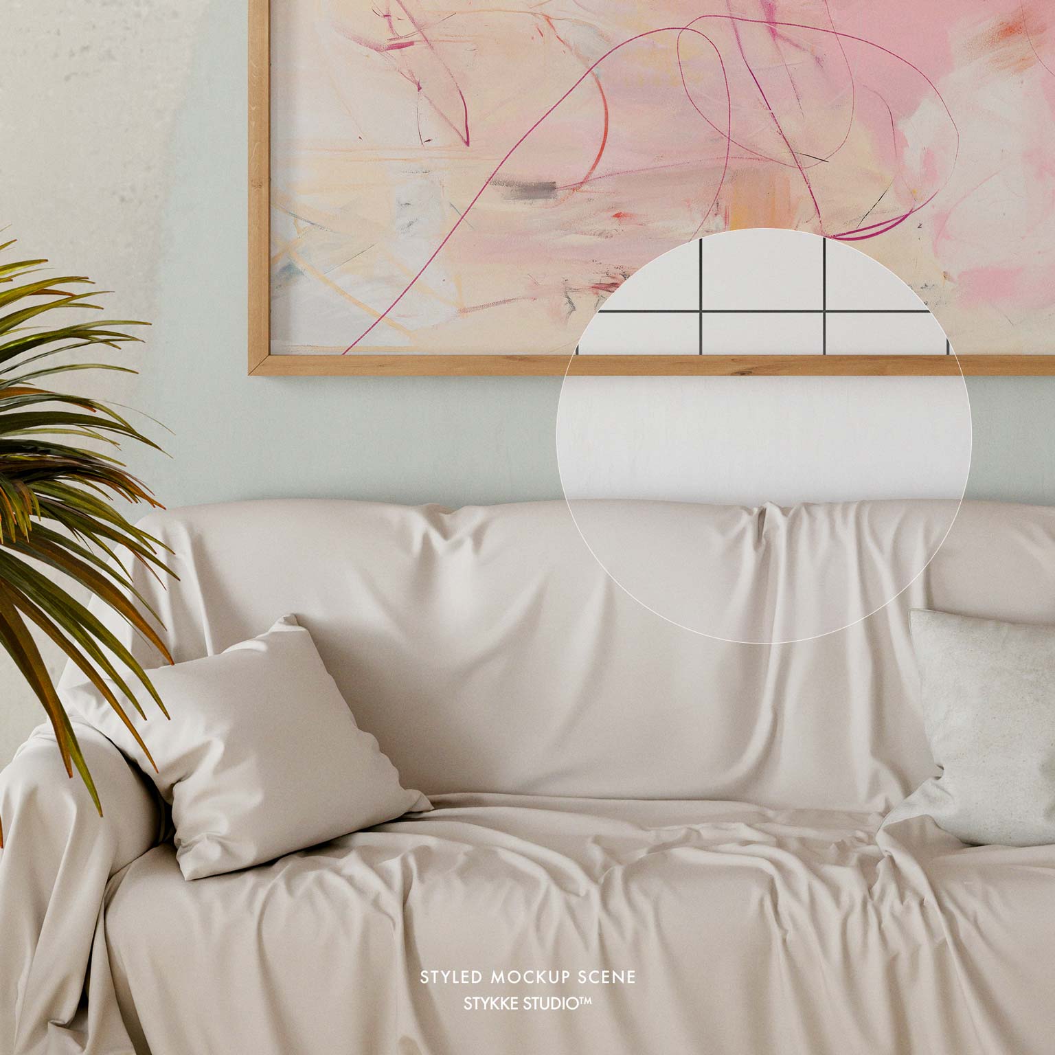 Frame Mockup | Tropical Linen 4