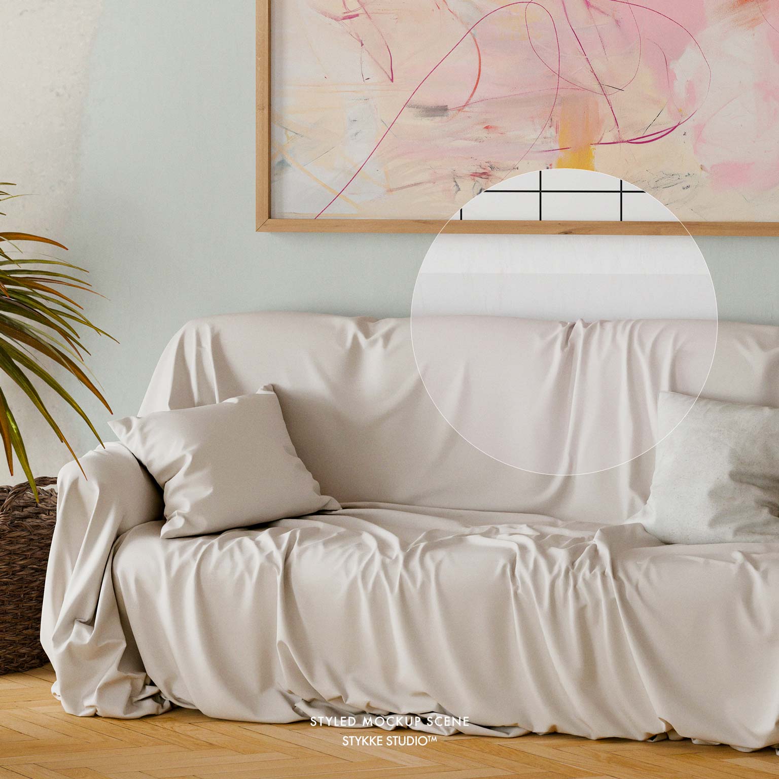 Frame Mockup | Tropical Linen 5