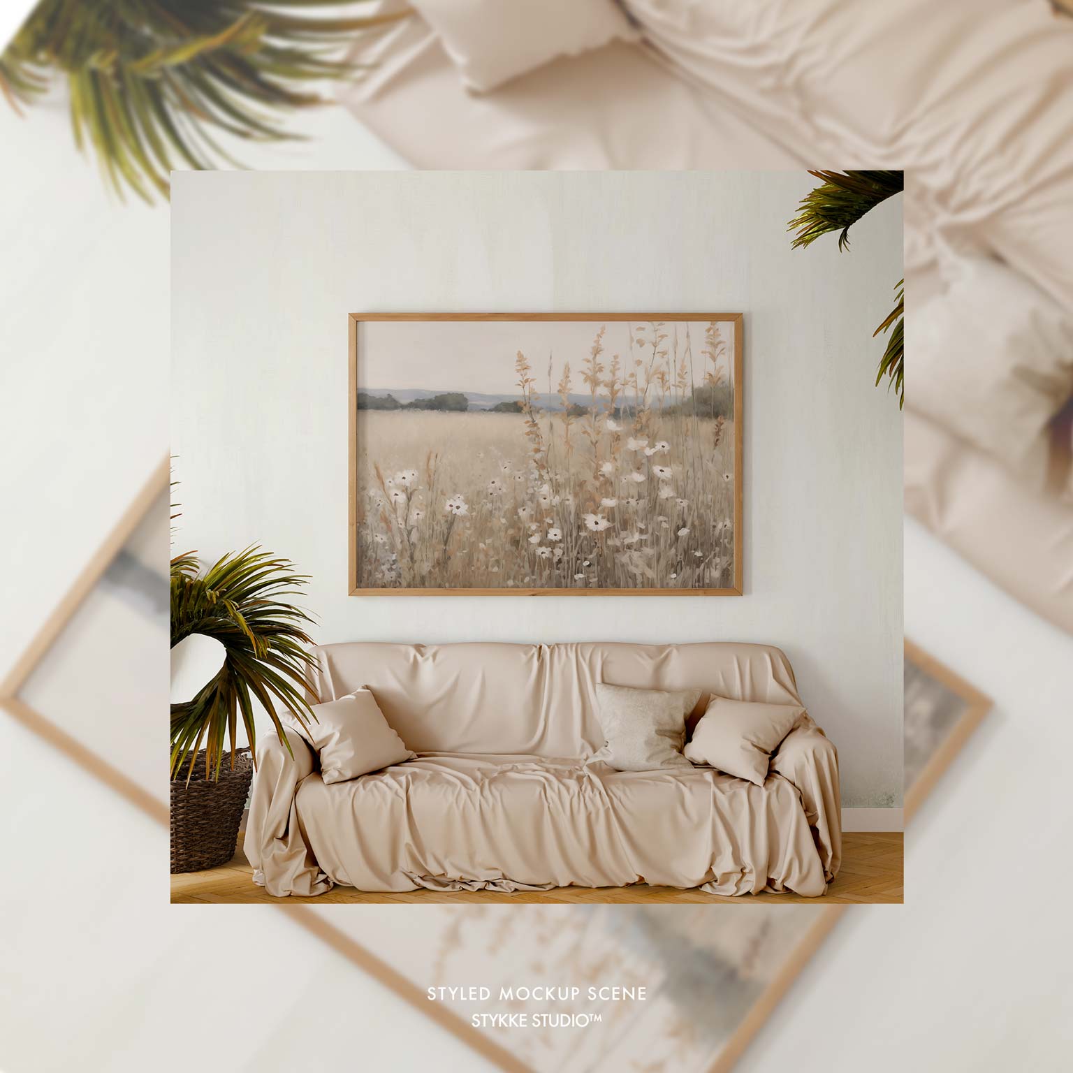 Frame Mockup | Tropical Linen 4