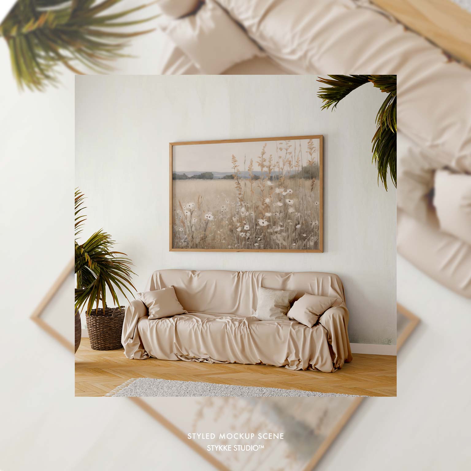 Frame Mockup | Tropical Linen 5