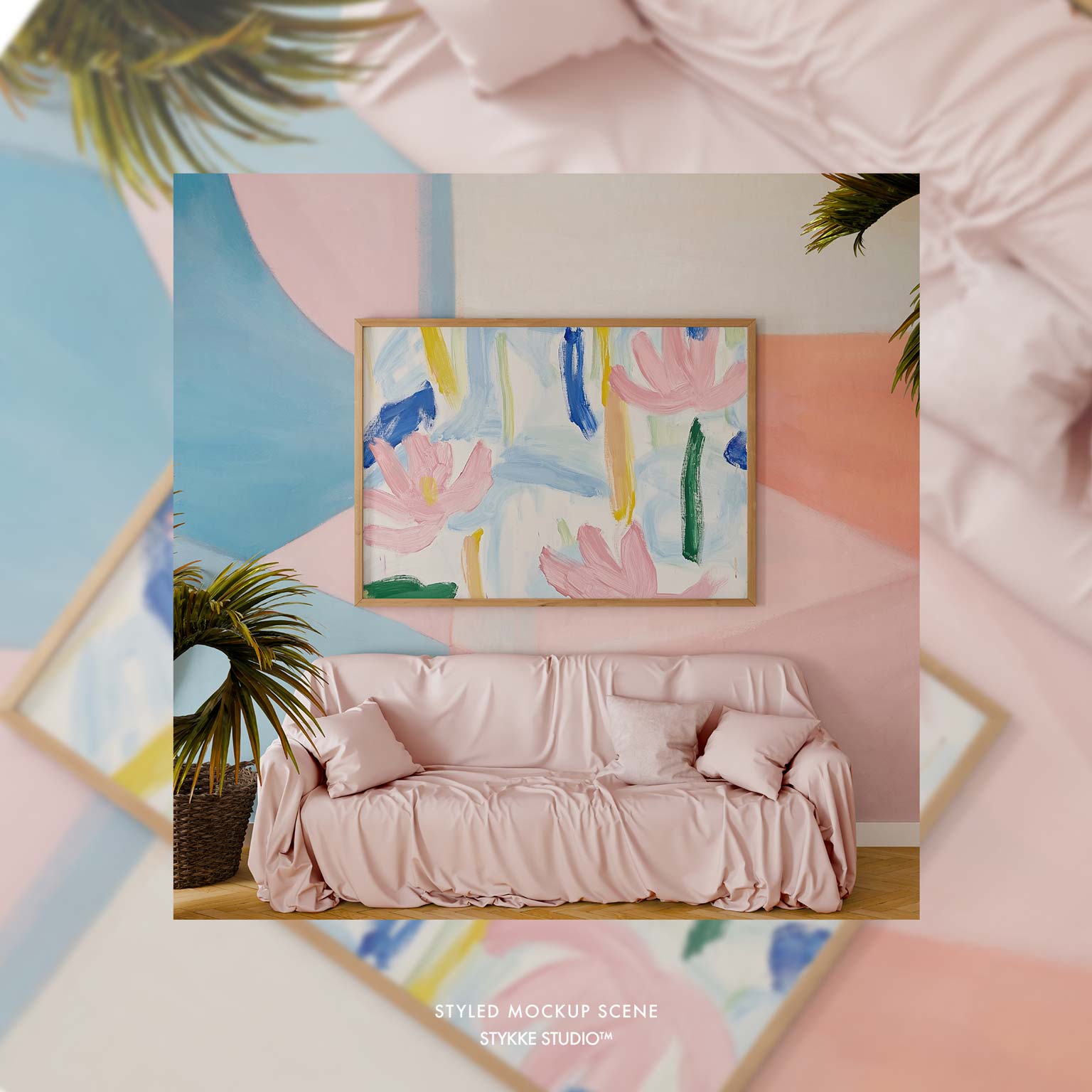 Frame Mockup | Tropical Linen 4