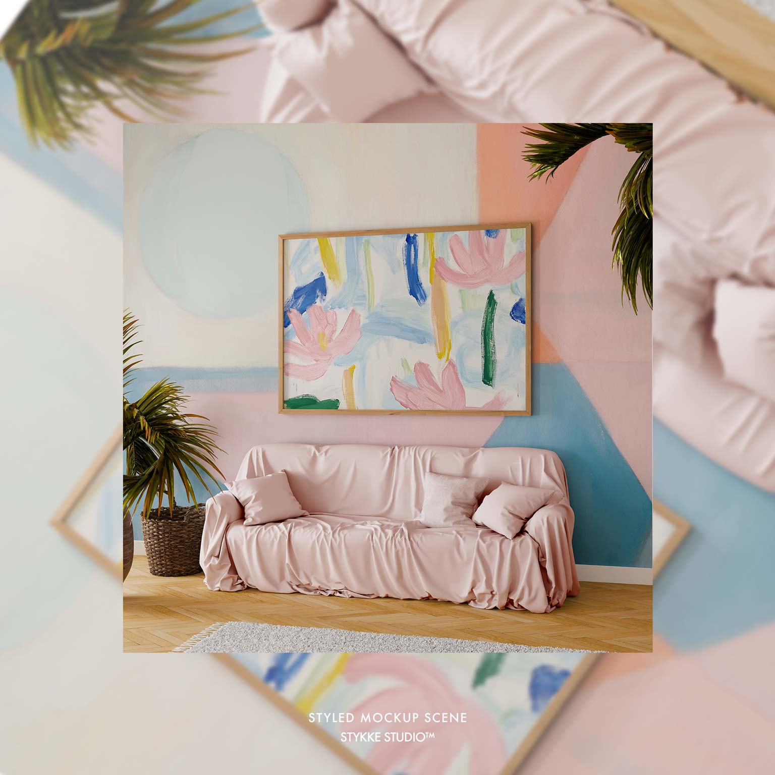 Frame Mockup | Tropical Linen 5