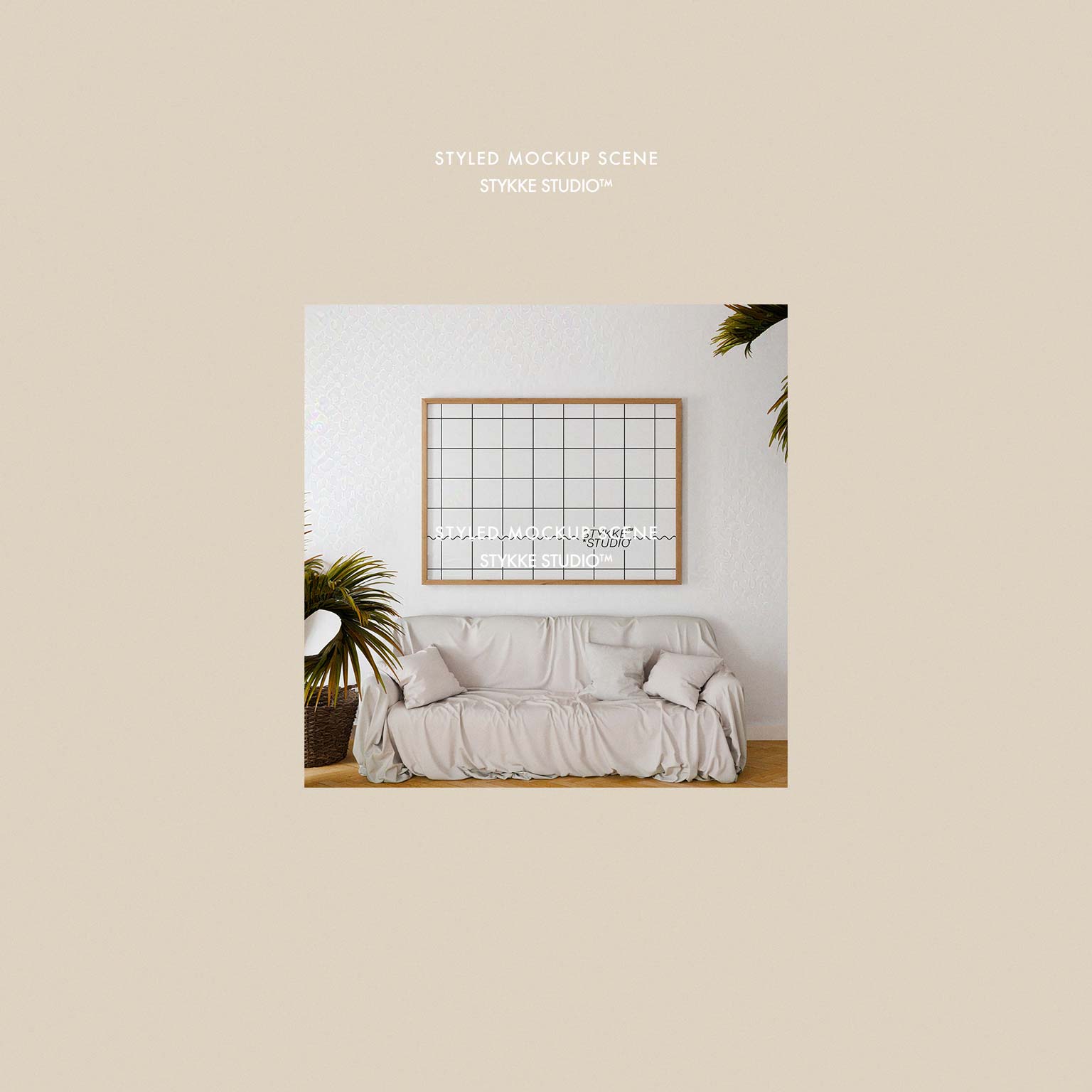 Frame Mockup | Tropical Linen 4