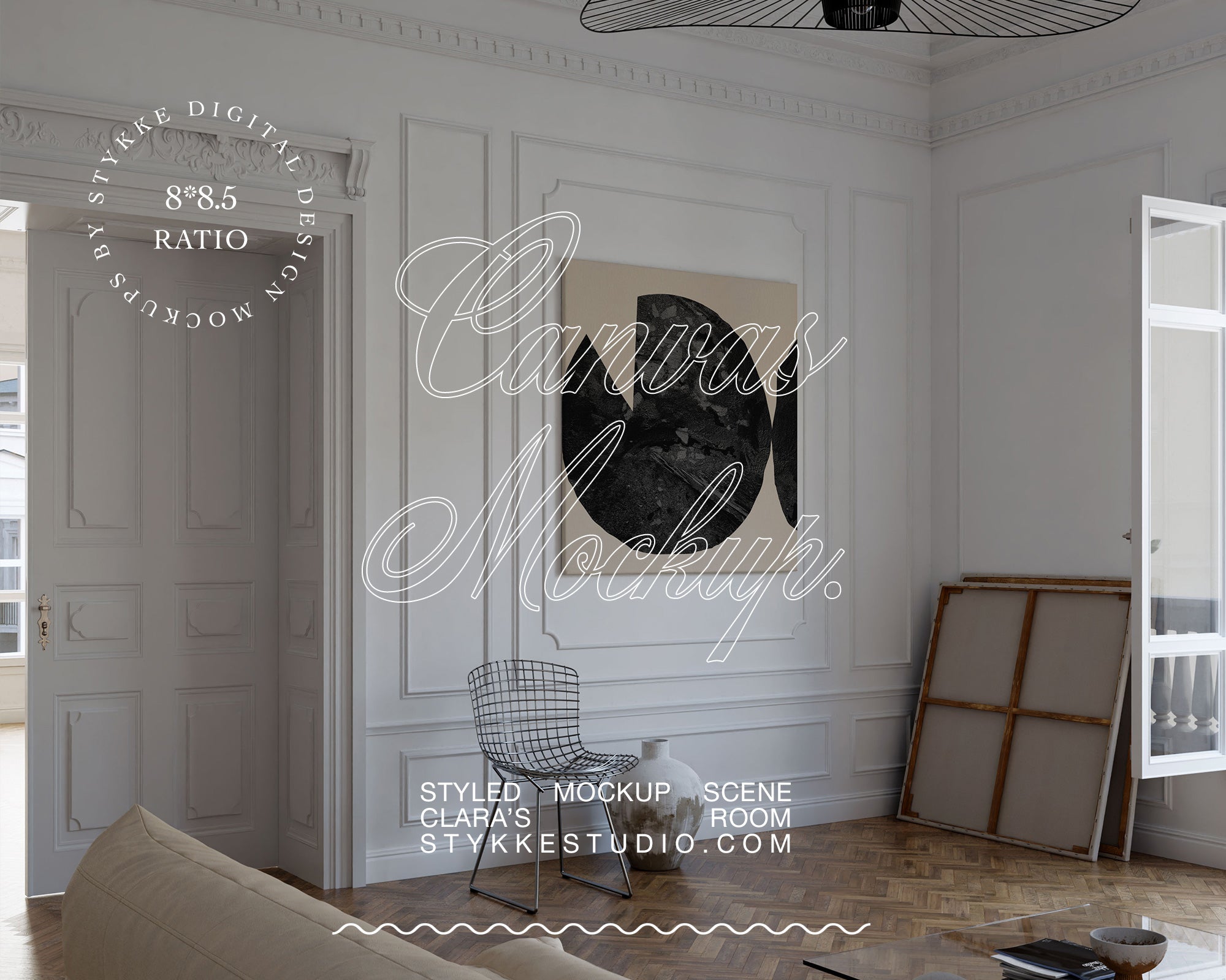 Clara's Room 5 | Canvas Single Mockup