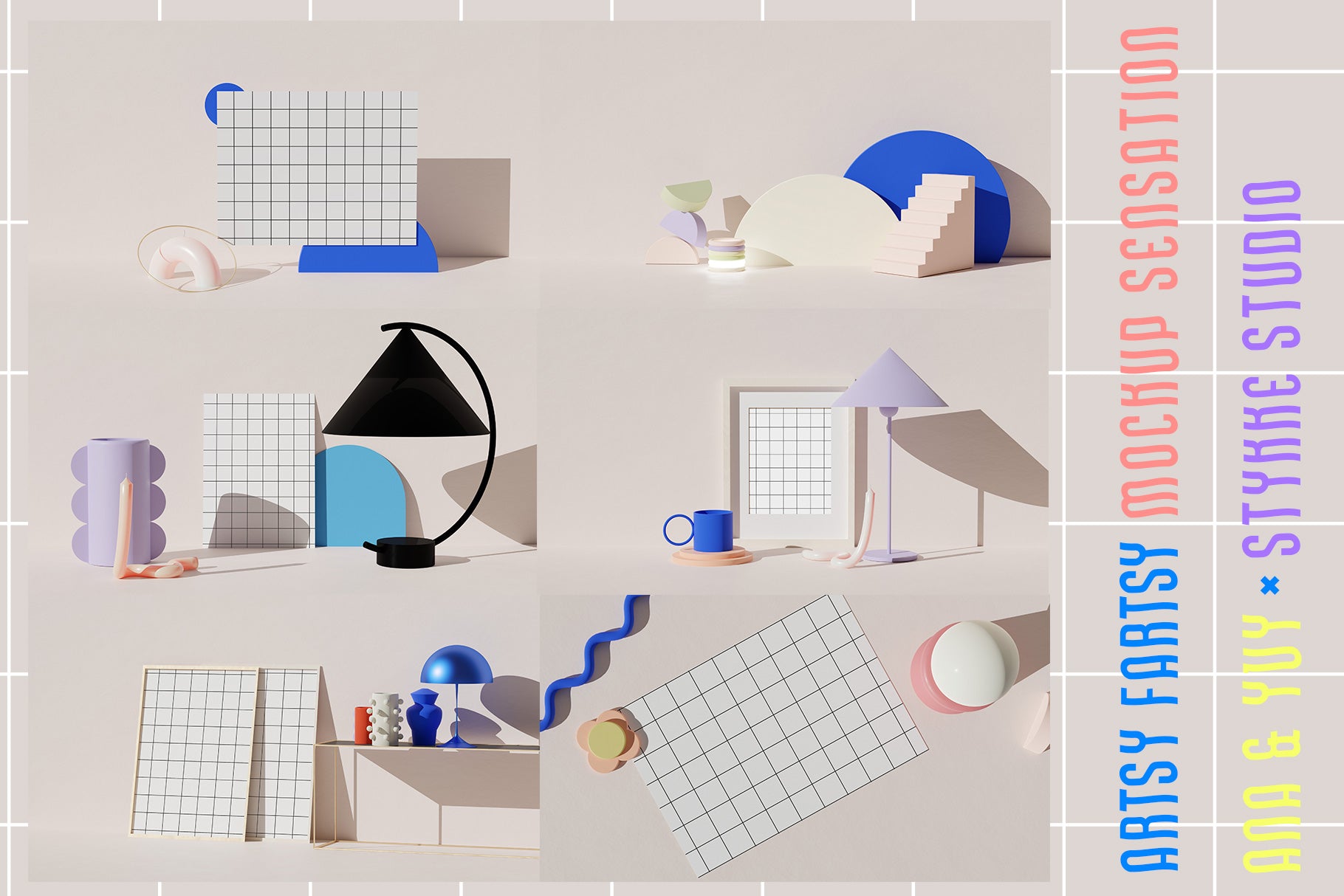 ARTSY FARTSY | Fancy Art Mockups – Stykke Studio
