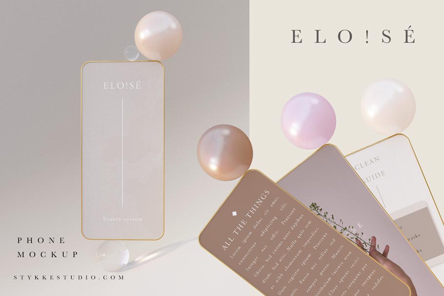 ELO!SÉ | Branding Mockup Collection - Stykke Studio