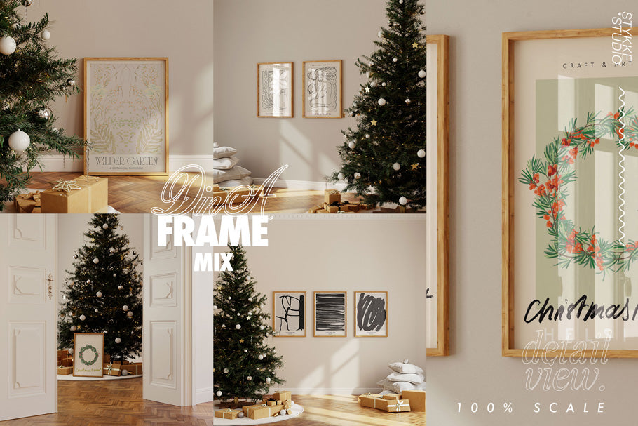 CHRISTMAS BOXING DAY NO. 11 | Frame Mockup Set