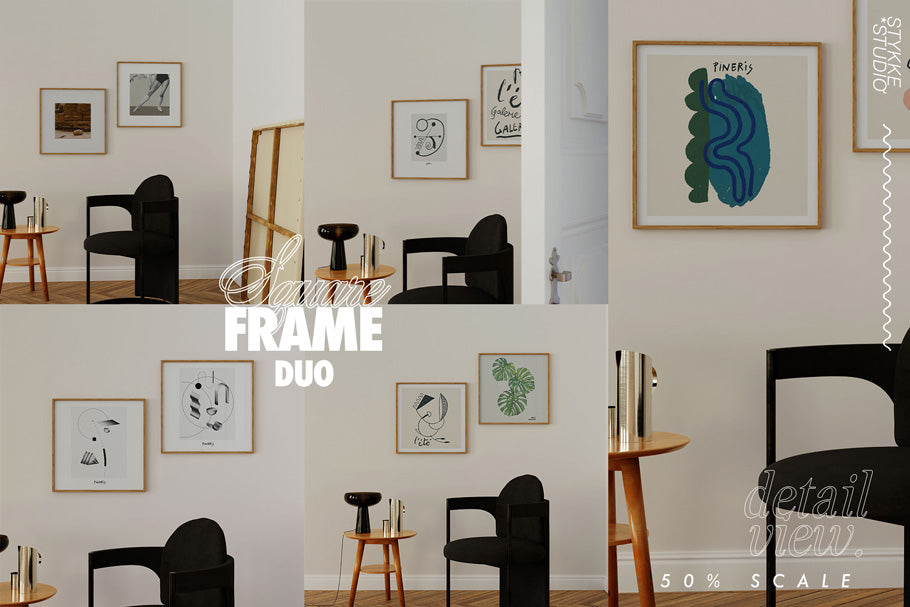 CHARCOAL NO. 28 | Frame Mockup Set