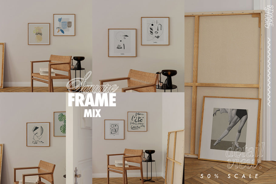 CORD NO. 20 | Frame Mockup Set