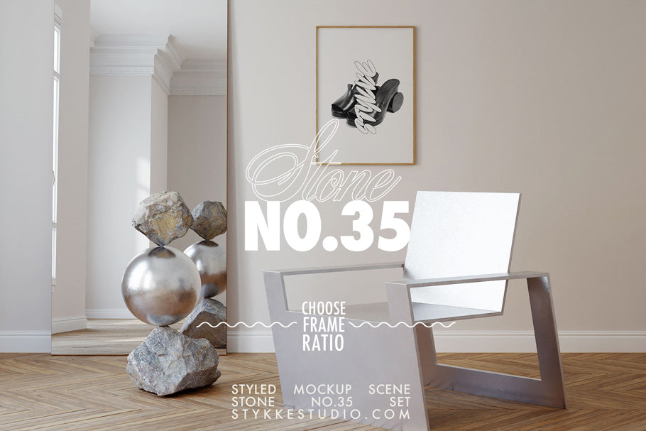 STONE NO. 35 | Frame Mockup Set