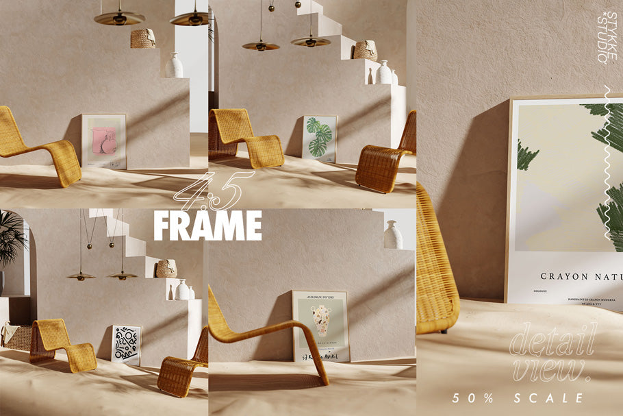 SAHRA NO. 30 | Frame Mockup Set